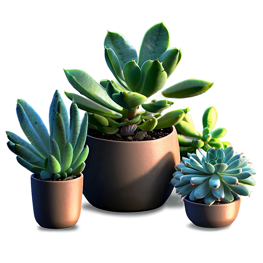 Potted Succulent Png Dlh