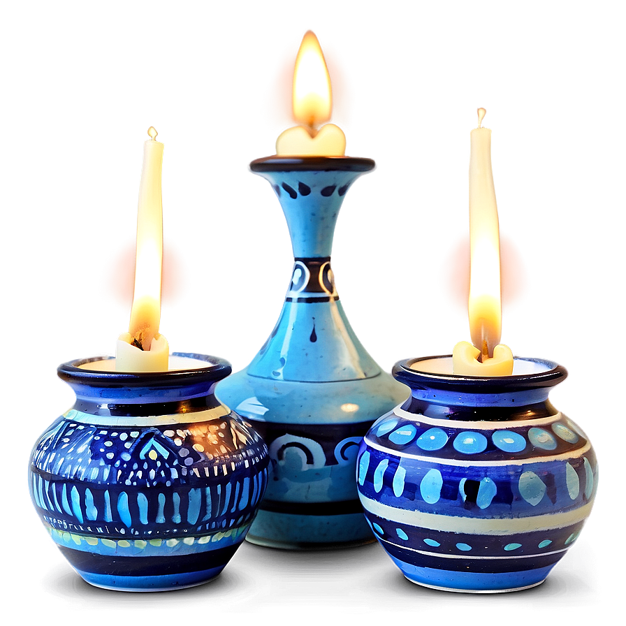 Pottery Candle Holders Png Htu14