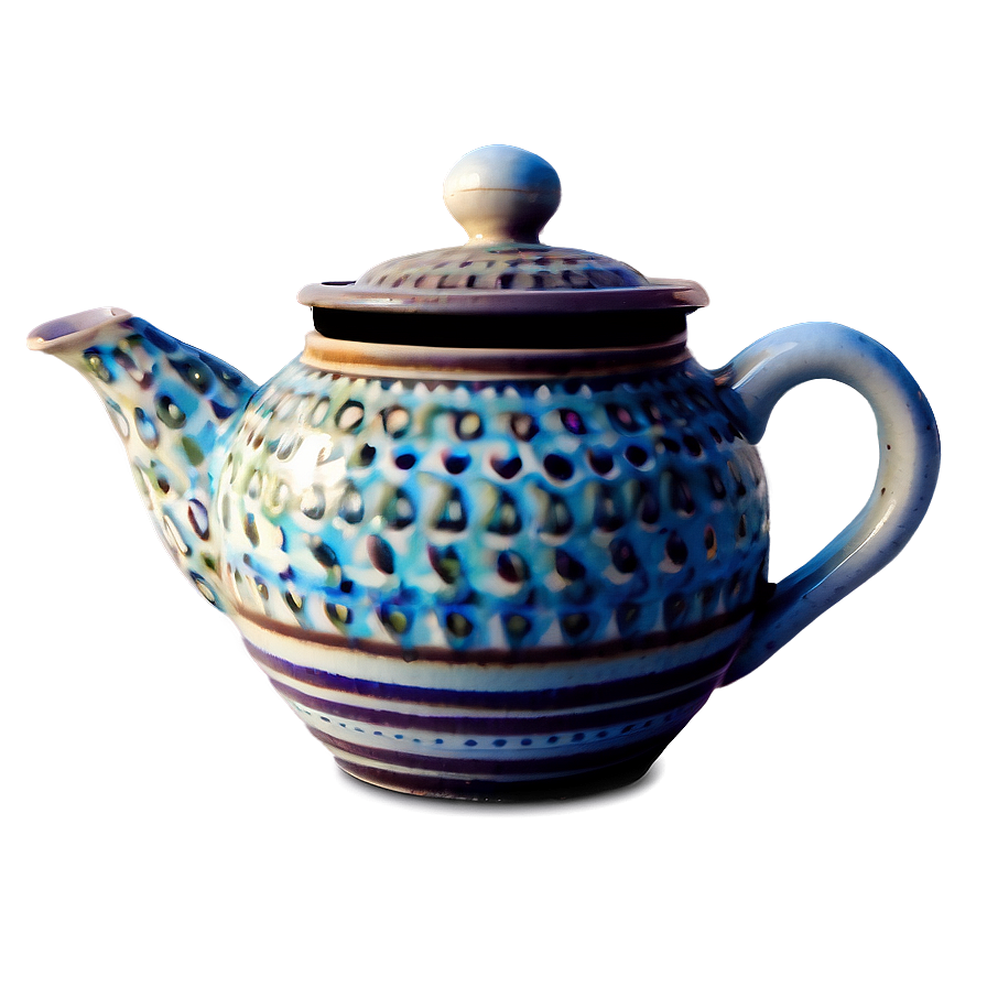 Pottery Tea Pots Png 06132024