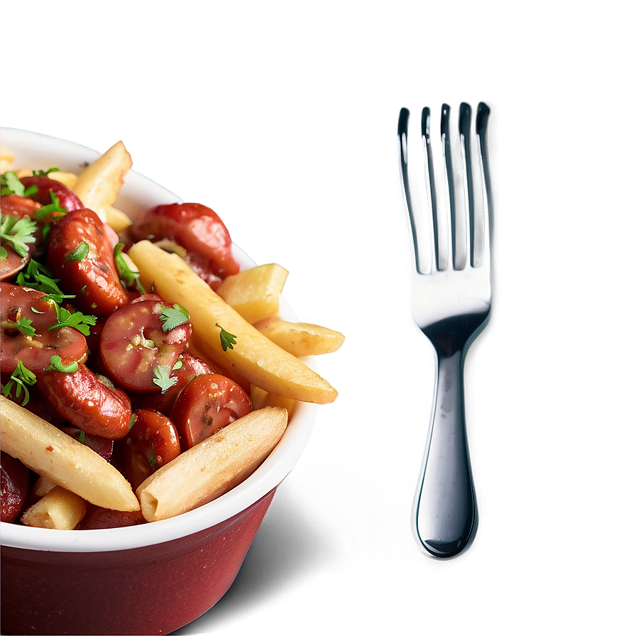 Poutine With Andouille Sausage Png The