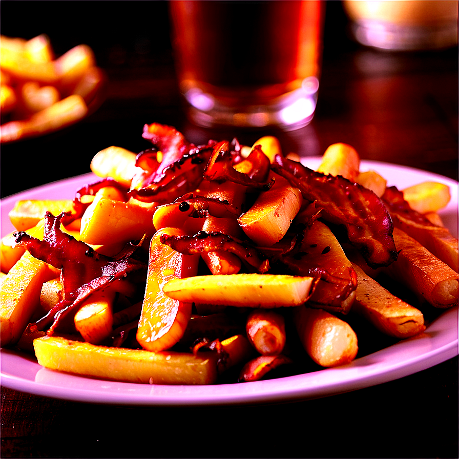 Poutine With Maple Bacon Png 06252024