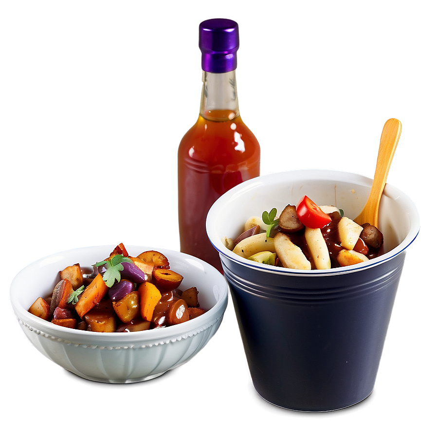 Poutine With Ratatouille Png Wkb71