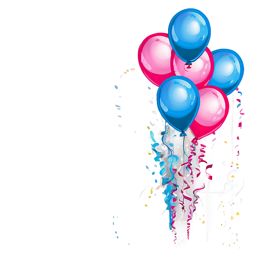 Powder Blue Balloons Png Gfy92