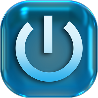 Power Button Icon PNG with transparent background