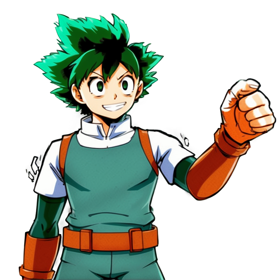 Powered Up Deku PNG 99 PNG with transparent background