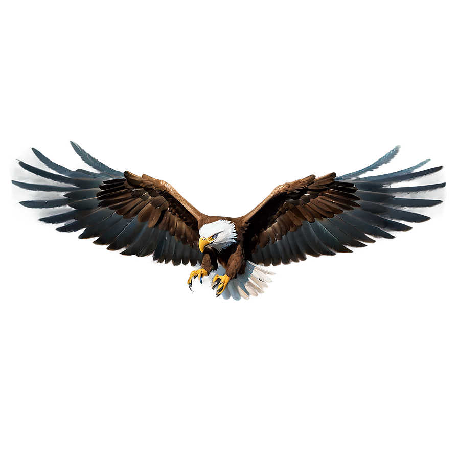 Powerful Eagle Wings Png 06262024