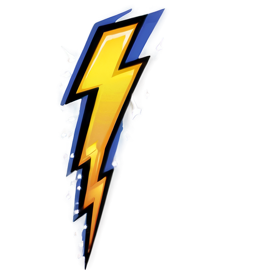 Powerful Lightning Bolt PNG 45 PNG image with a transparent background, free high-resolution download