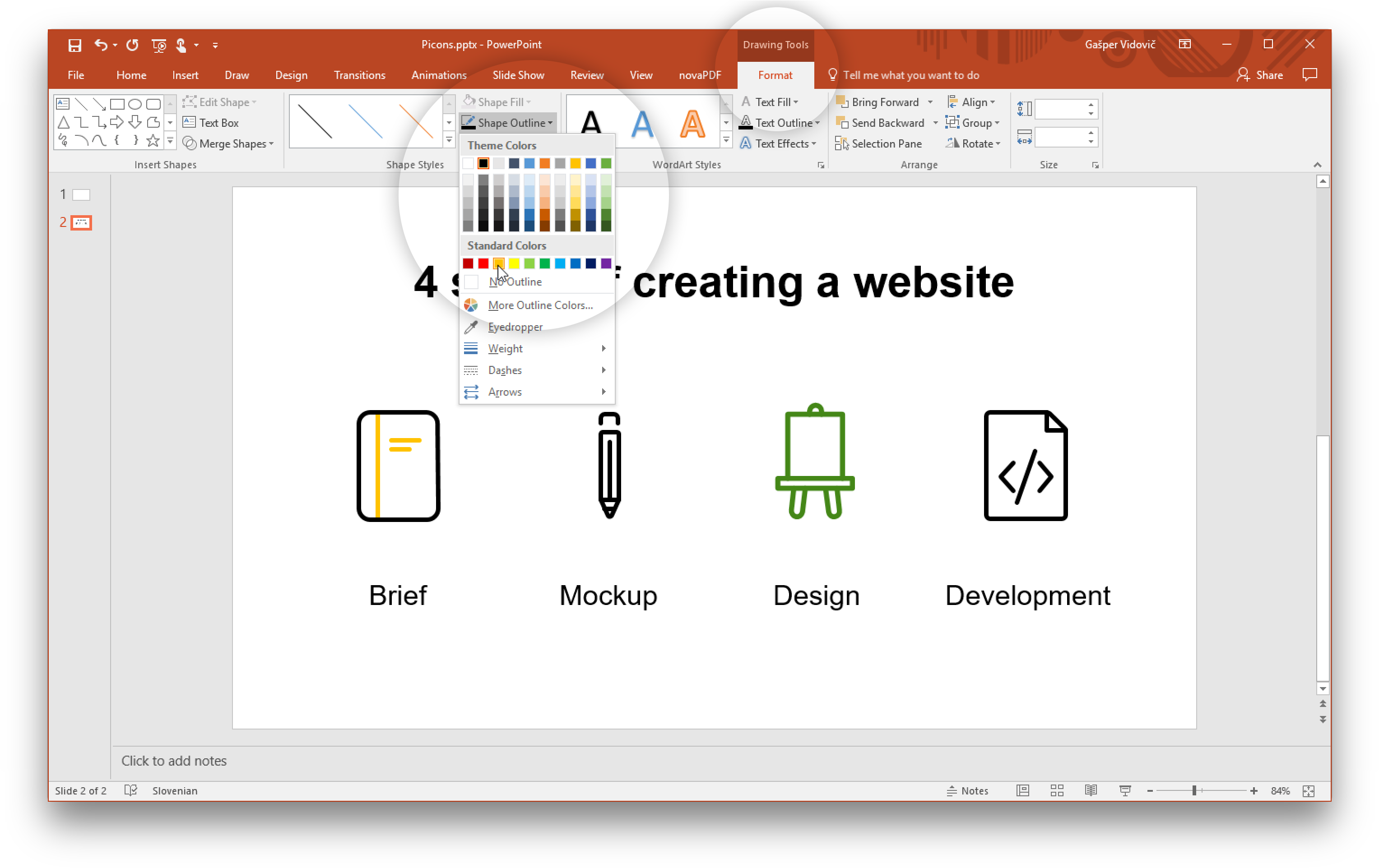 Powerpoint Vector Office Microsoft - Vector Icons Team Png, Transparent Png PNG with transparent background