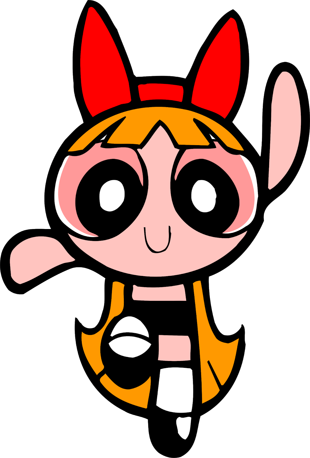 Powerpuff Girls Blossom Cartoon - Power Puff Girls Vector, HD Png Download PNG with transparent background