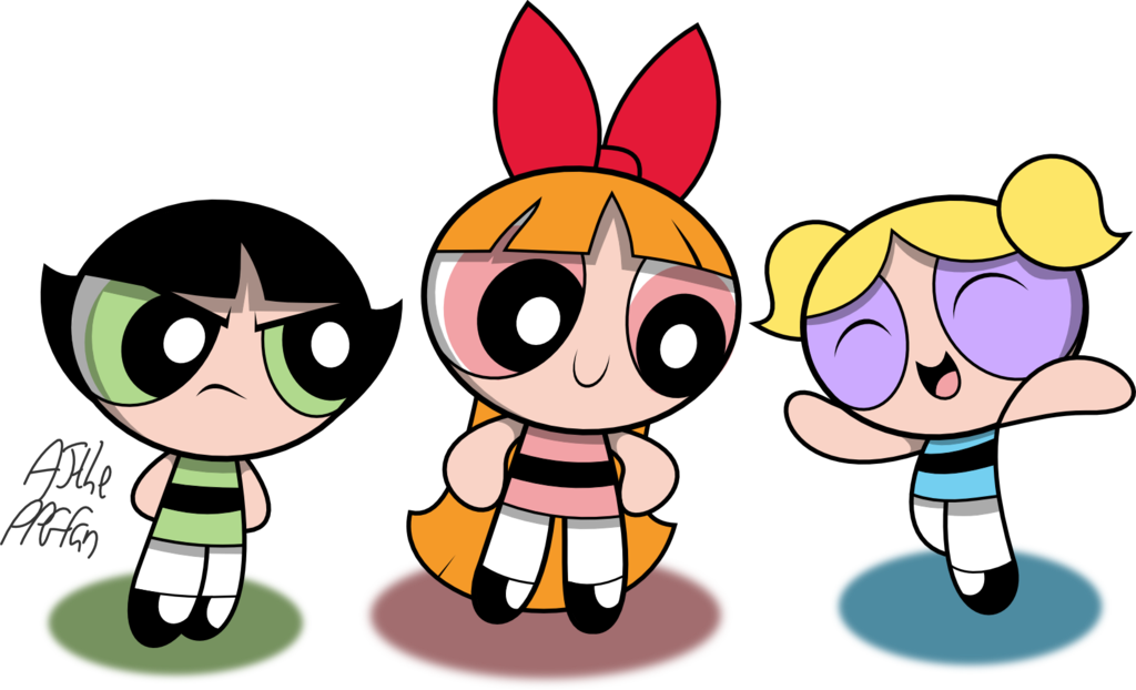 Powerpuff Girls Posing