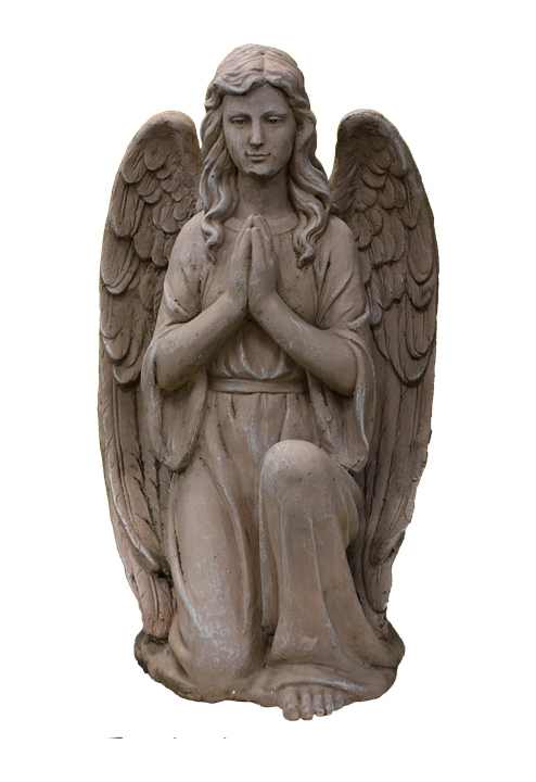 Praying Angel Statue Sculpture