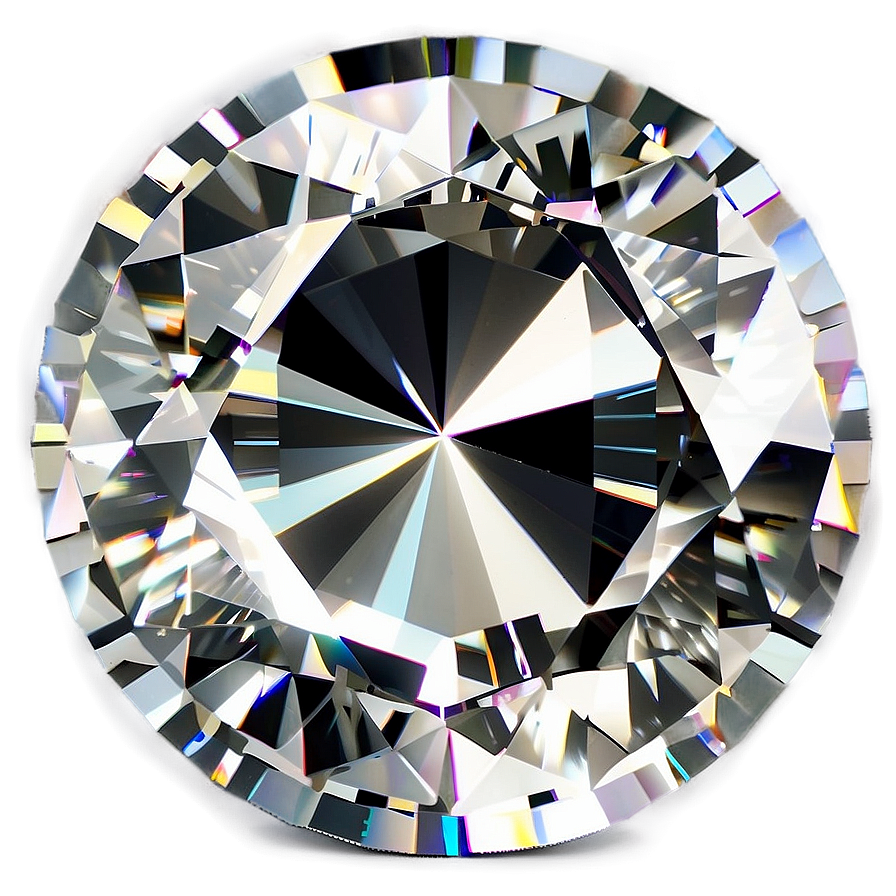 Precise Round Diamond Cut Png 15