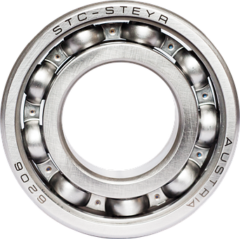 Precision Ball Bearing Closeup