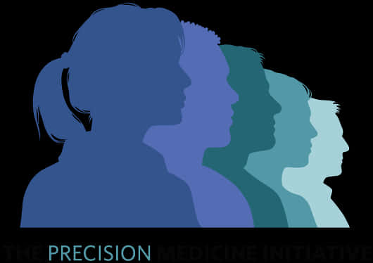 Precision Medicine Initiative Silhouettes