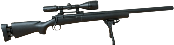 Precision Sniper Rifle Isolated