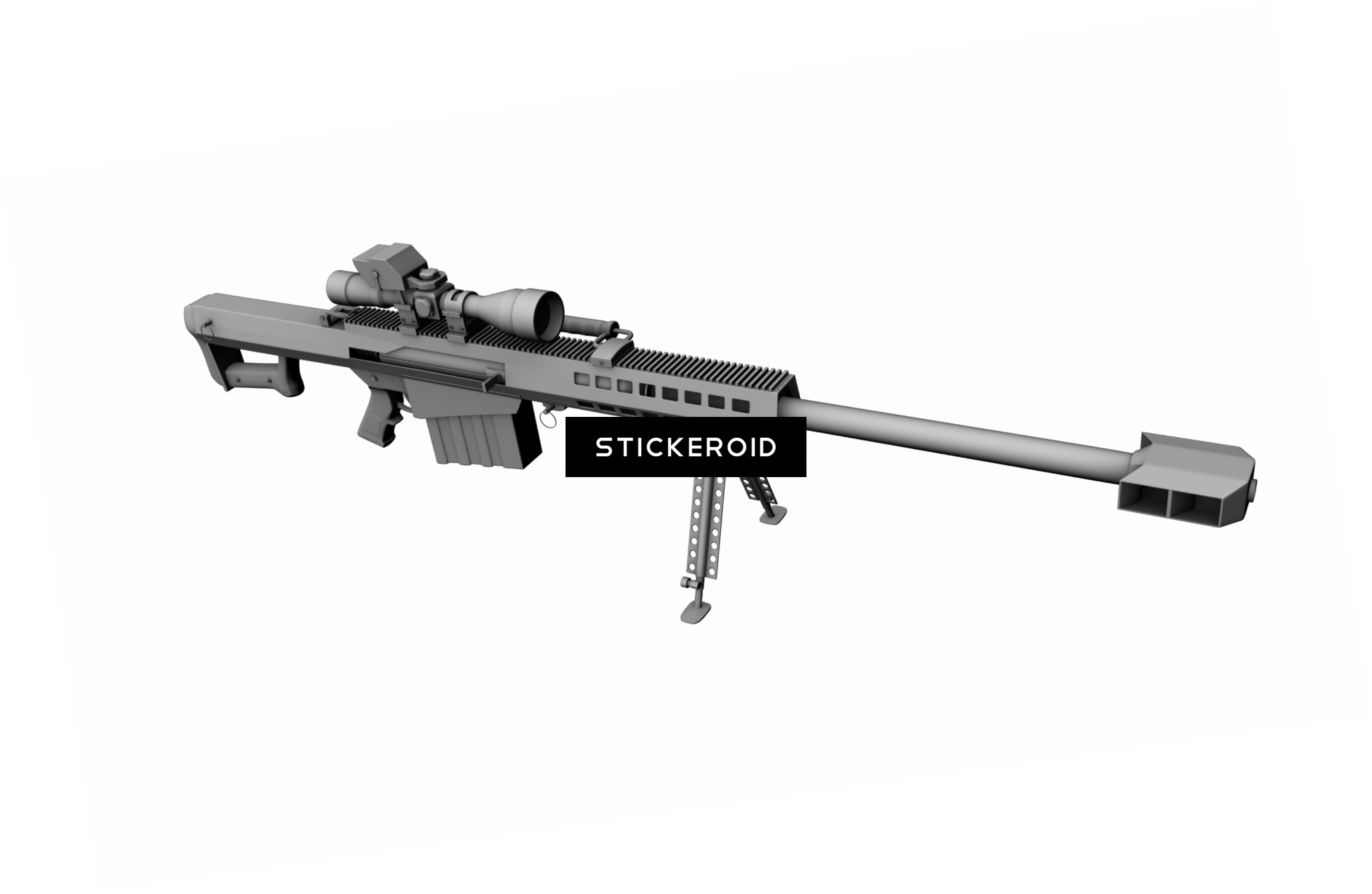 Sniper Rifle Weapons - Sniper Rifle, HD Png Download PNG with transparent background