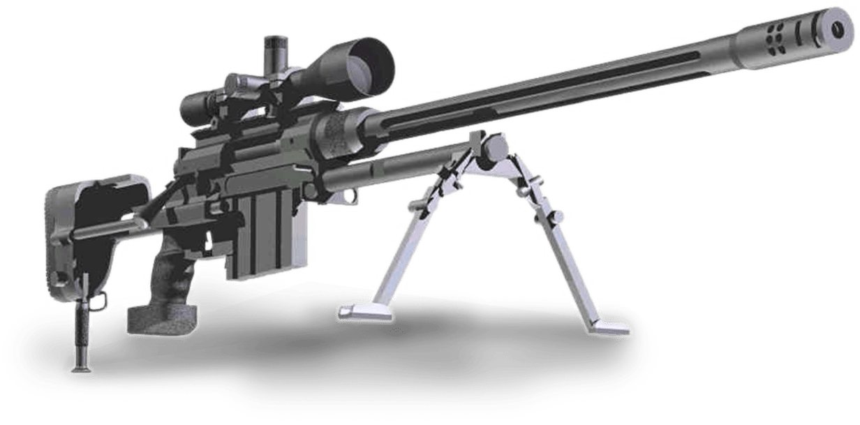 Best 50 Bmg Rifle, HD Png Download PNG with transparent background