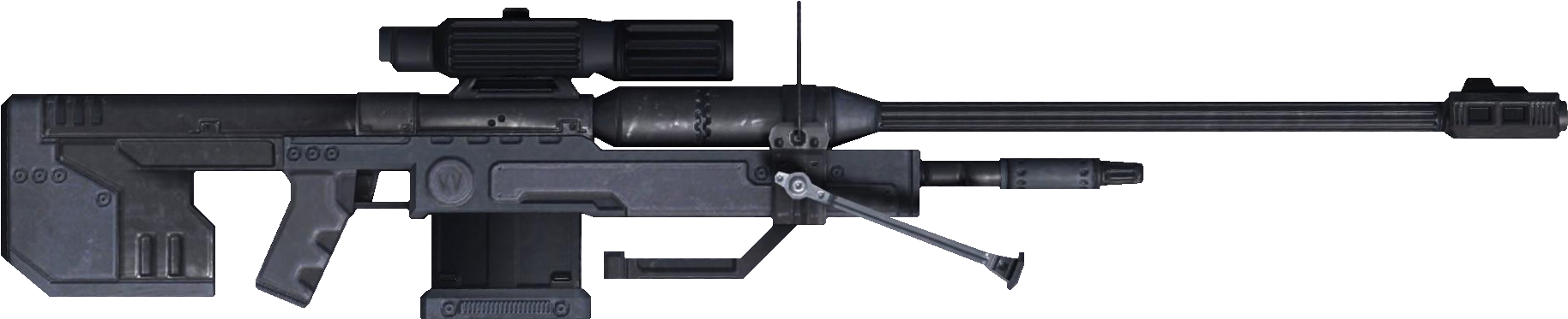 Halo Alpha - Halo Odst Sniper Rifle, HD Png Download PNG with transparent background