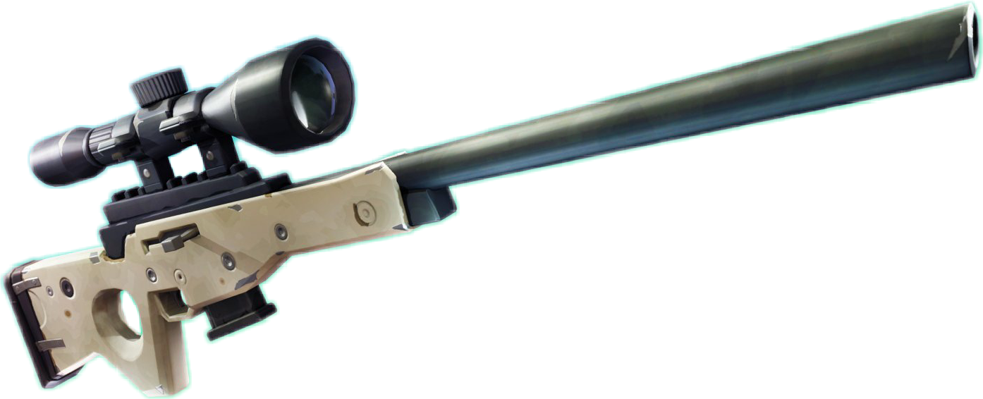 #fortnite #sniper #rifle #gun #game #games #gamer #gamers - Sniper Fortnite, HD Png Download PNG with transparent background