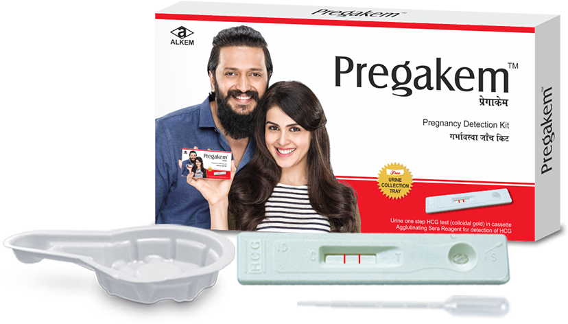 Pregakem Pregnancy Test Kit Advertisement