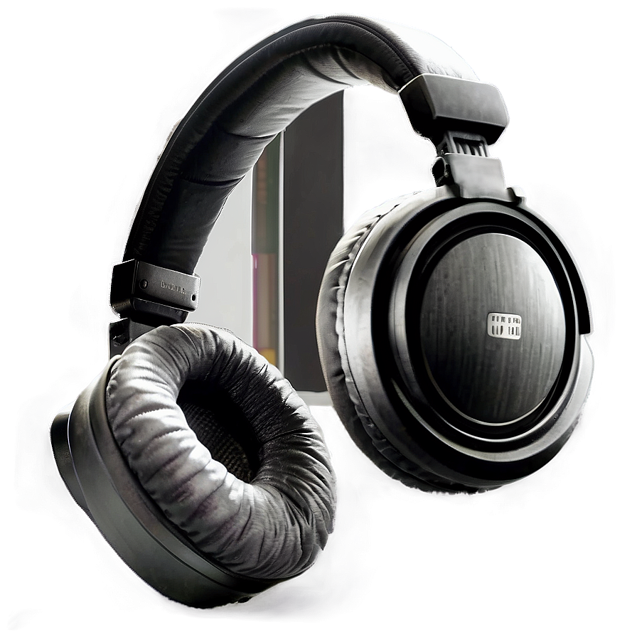 Premium DJ Headset PNG atu PNG image with a transparent background, free high-resolution download