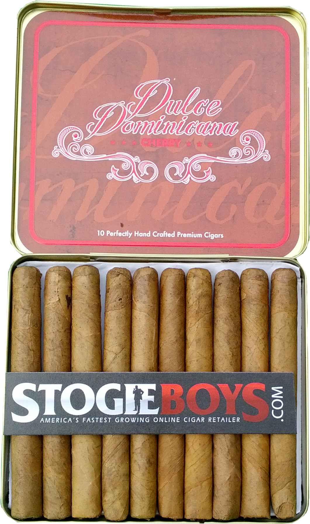 Dulce Dominicana Cherry Cigarillos Tin - Dominican Republic Cigars Cherry, HD Png Download PNG with transparent background