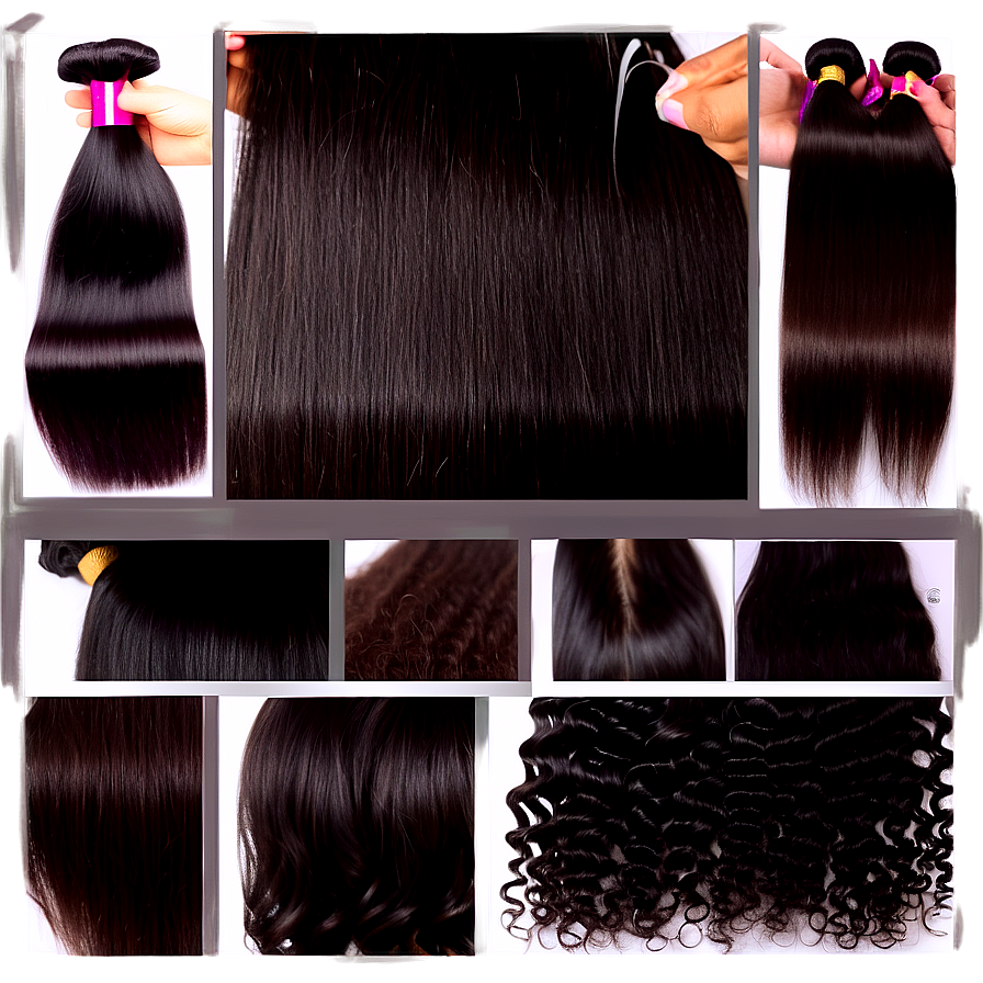 Premium Hair Bundles Png Xxe