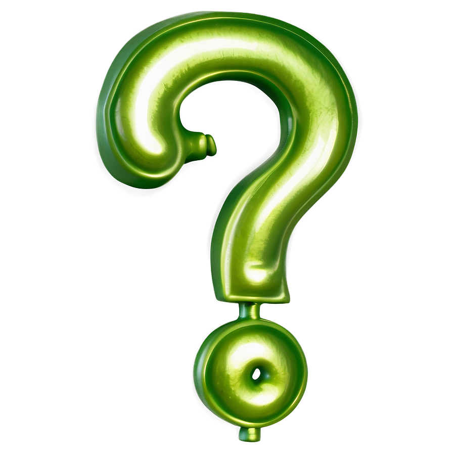 Premium Riddler Question Mark Png 06282024