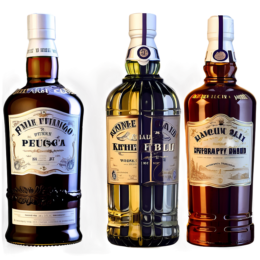 Premium Whiskey Bottle PNG 71 PNG image with a transparent background, free high-resolution download