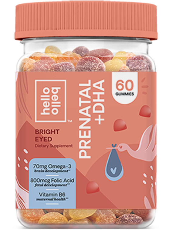 Hello Bello Prenatal Gummies, HD Png Download PNG with transparent background