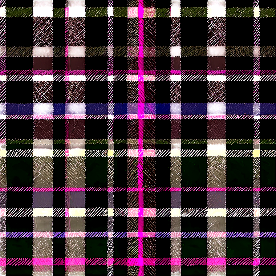 Preppy School Plaid Png 50