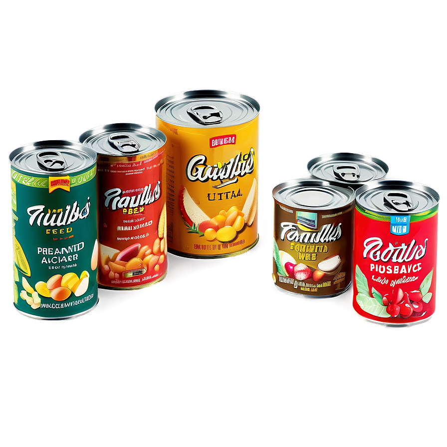 Preservative-free Canned Goods Png 06132024