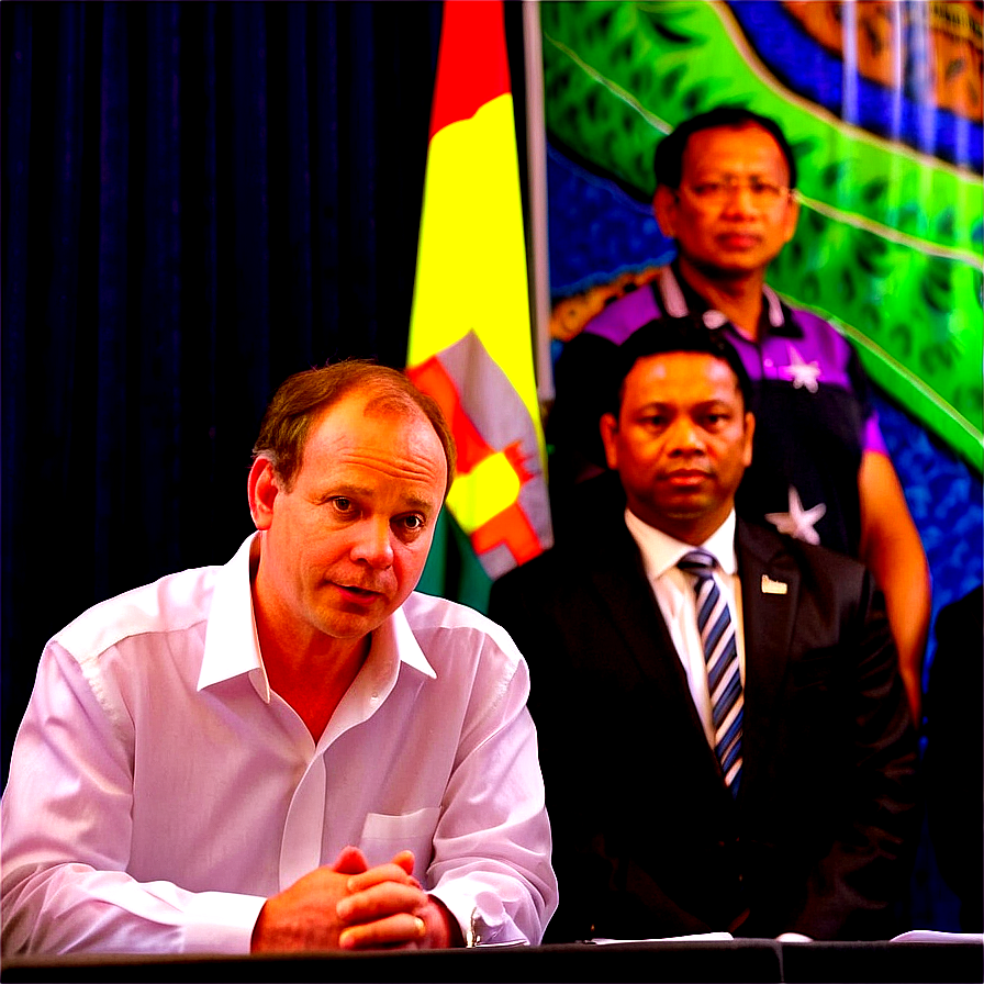 President At Press Conference Png 38