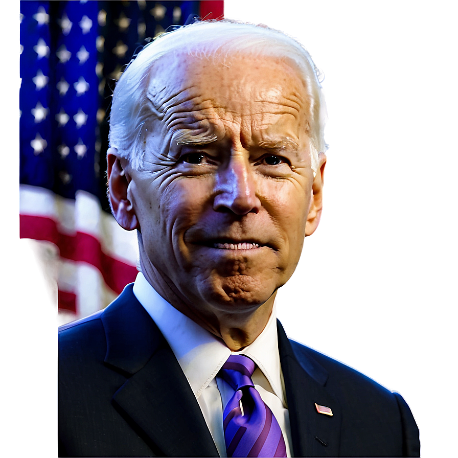 President Joe Biden Portrait Png 98