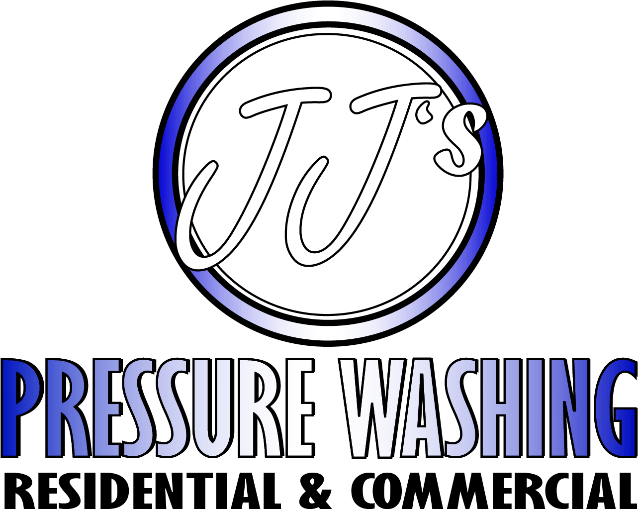 Pressure washing service logo PNG image with a transparent background, free high-resolution download