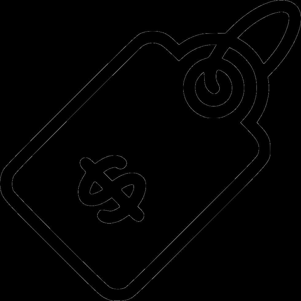 Graphic Free Stock Tag Dollar Commerce Svg Icon Free - Price Tag Clipart Png, Transparent Png PNG with transparent background