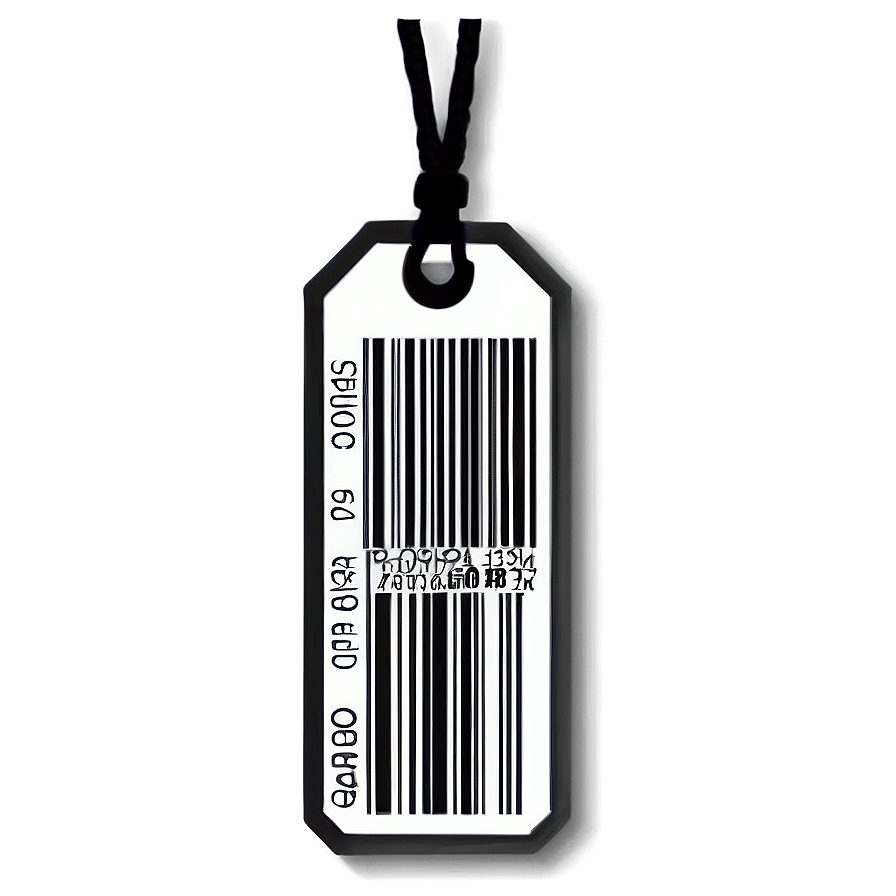 Price Tag With Barcode Png Vrp