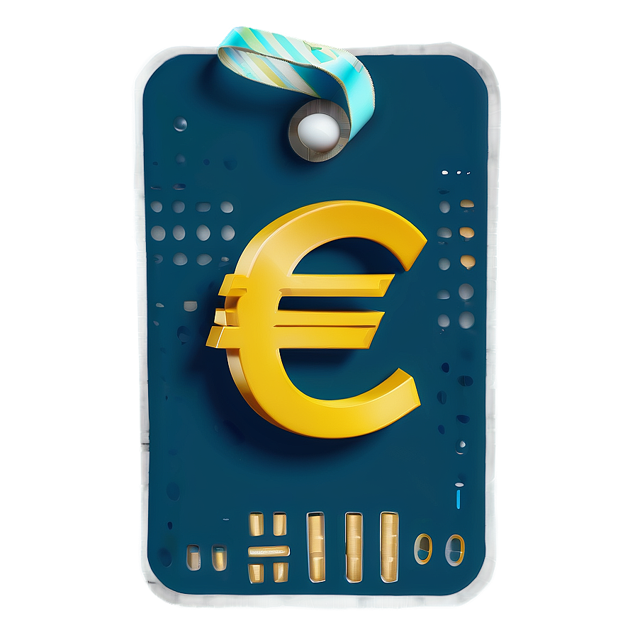 Price Tag With Euro Symbol Png Clo