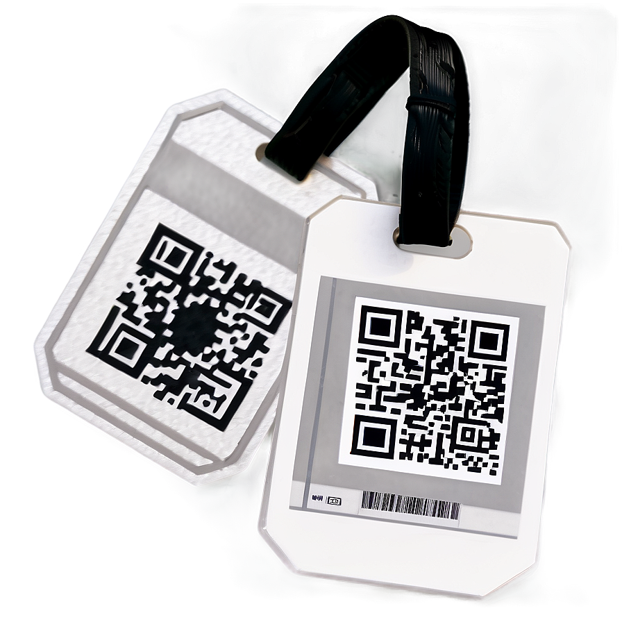 Price Tag With Qr Code Png 44