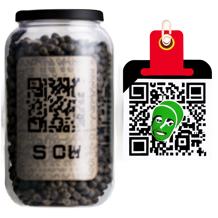 Price Tag With Qr Code Png 68