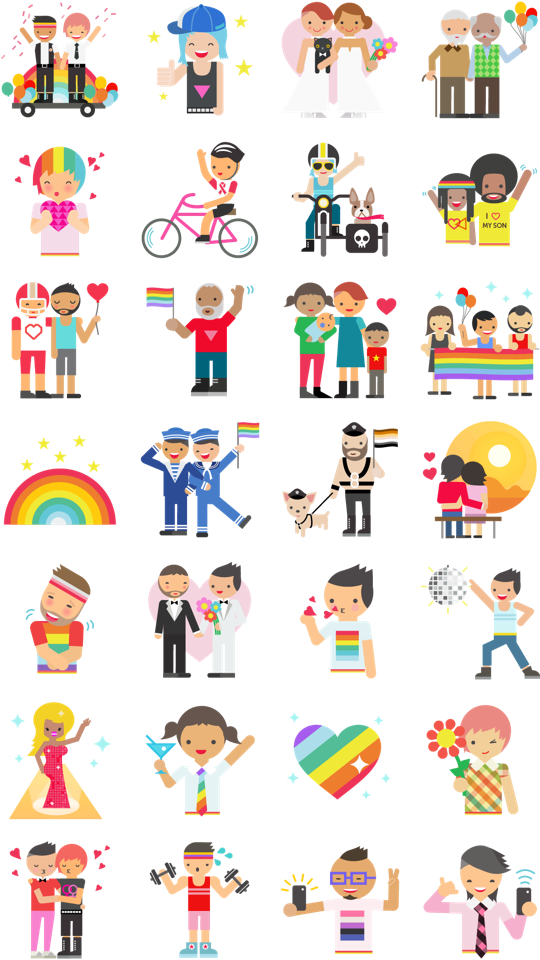 Pride Celebration Illustrations