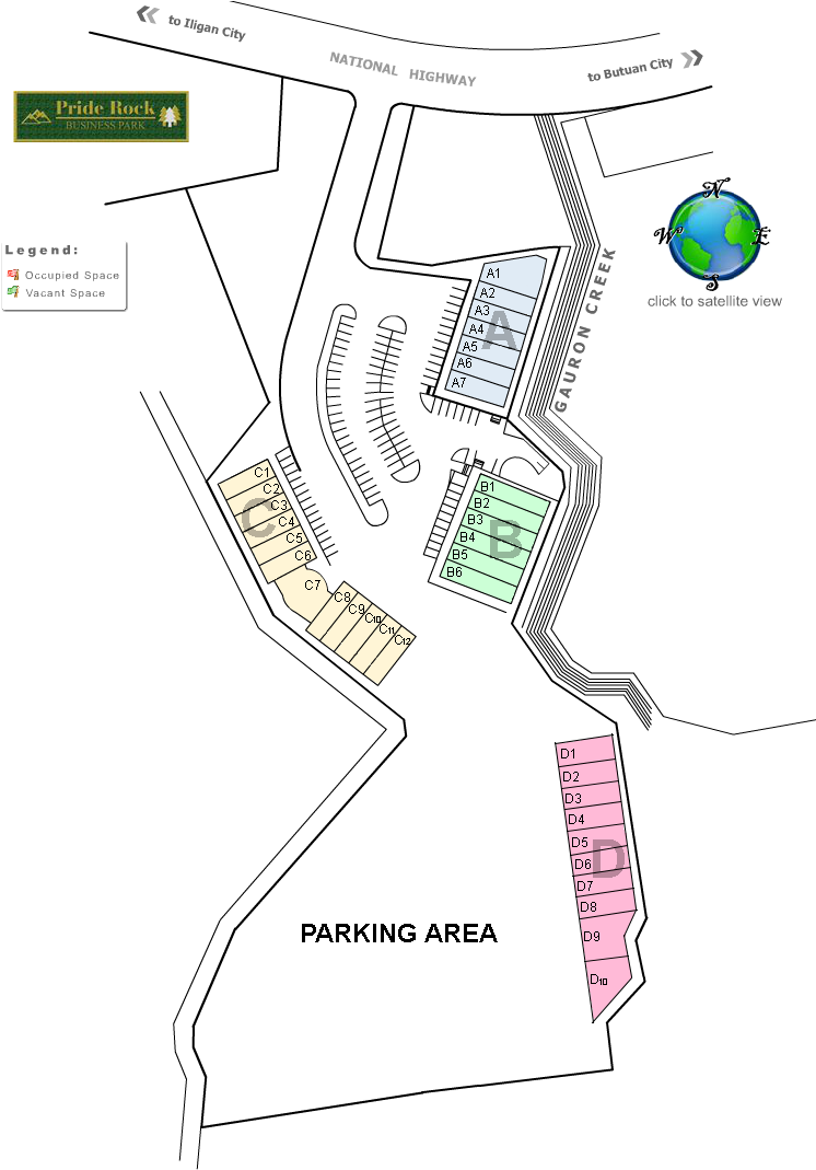 Pride Rock Business Park Layout