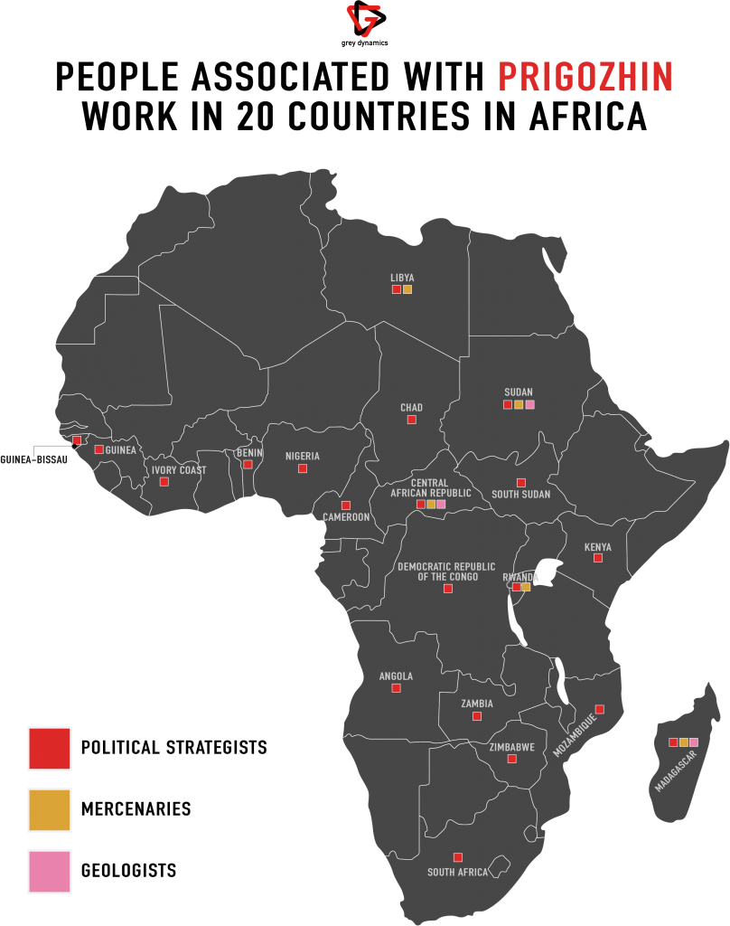 Prigozhin_ Associates_ African_ Countries_ Map