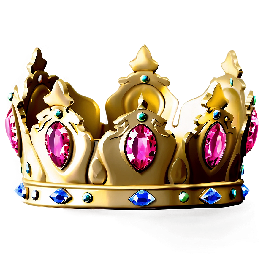 Prince Crown With Gems Png 06282024