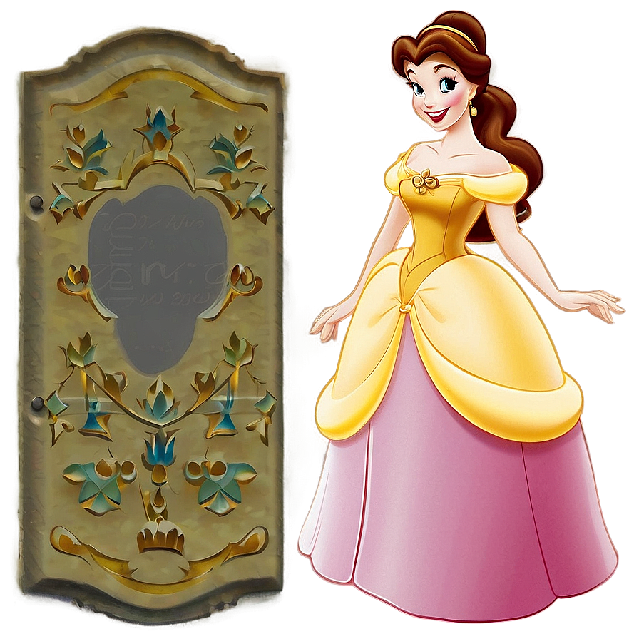 Princess Belle Character Png 79