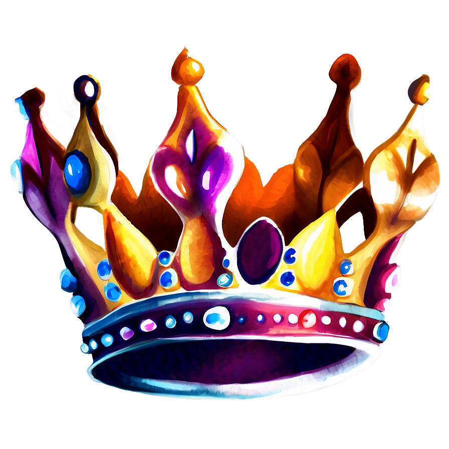 Princess Crown Watercolor Png Ujb