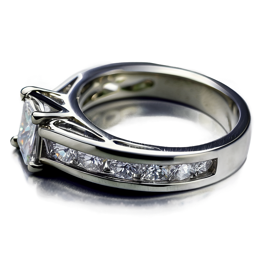 Princess Cut Rings Png Sfv