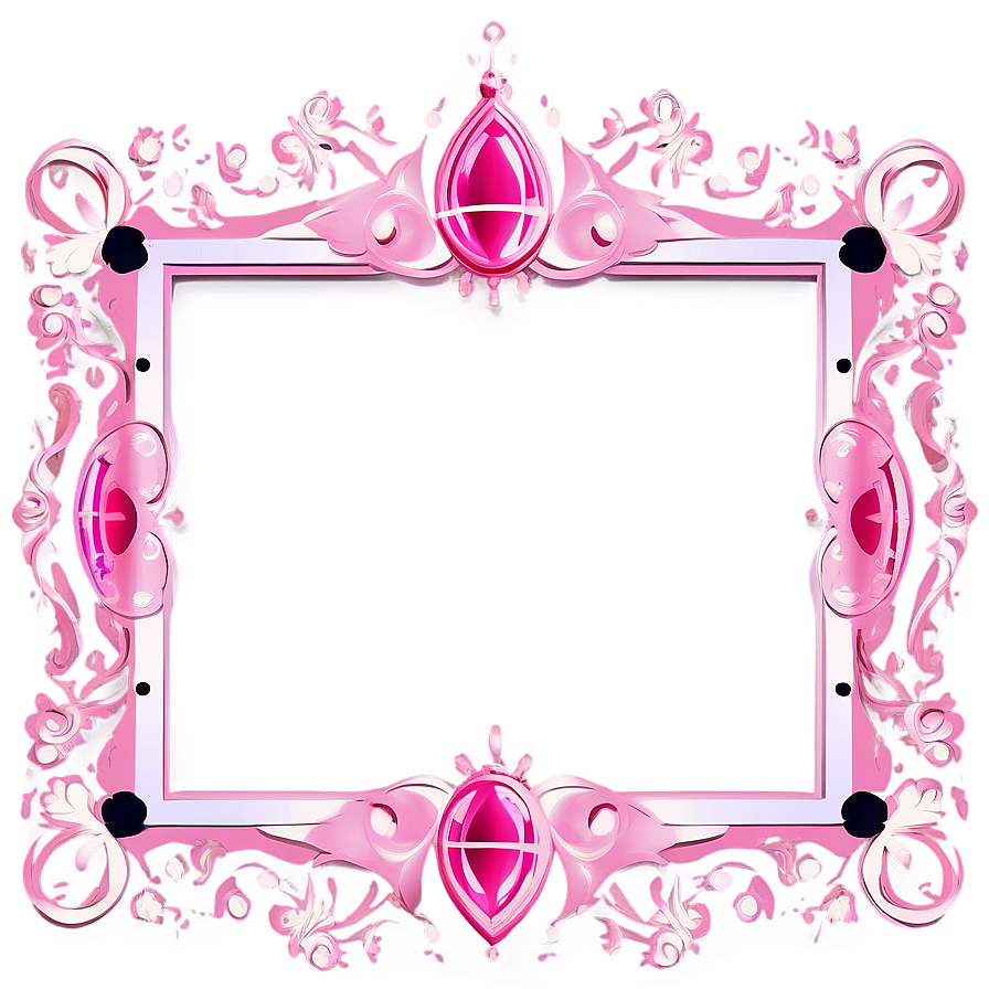 Princess Cute Frame Png 22