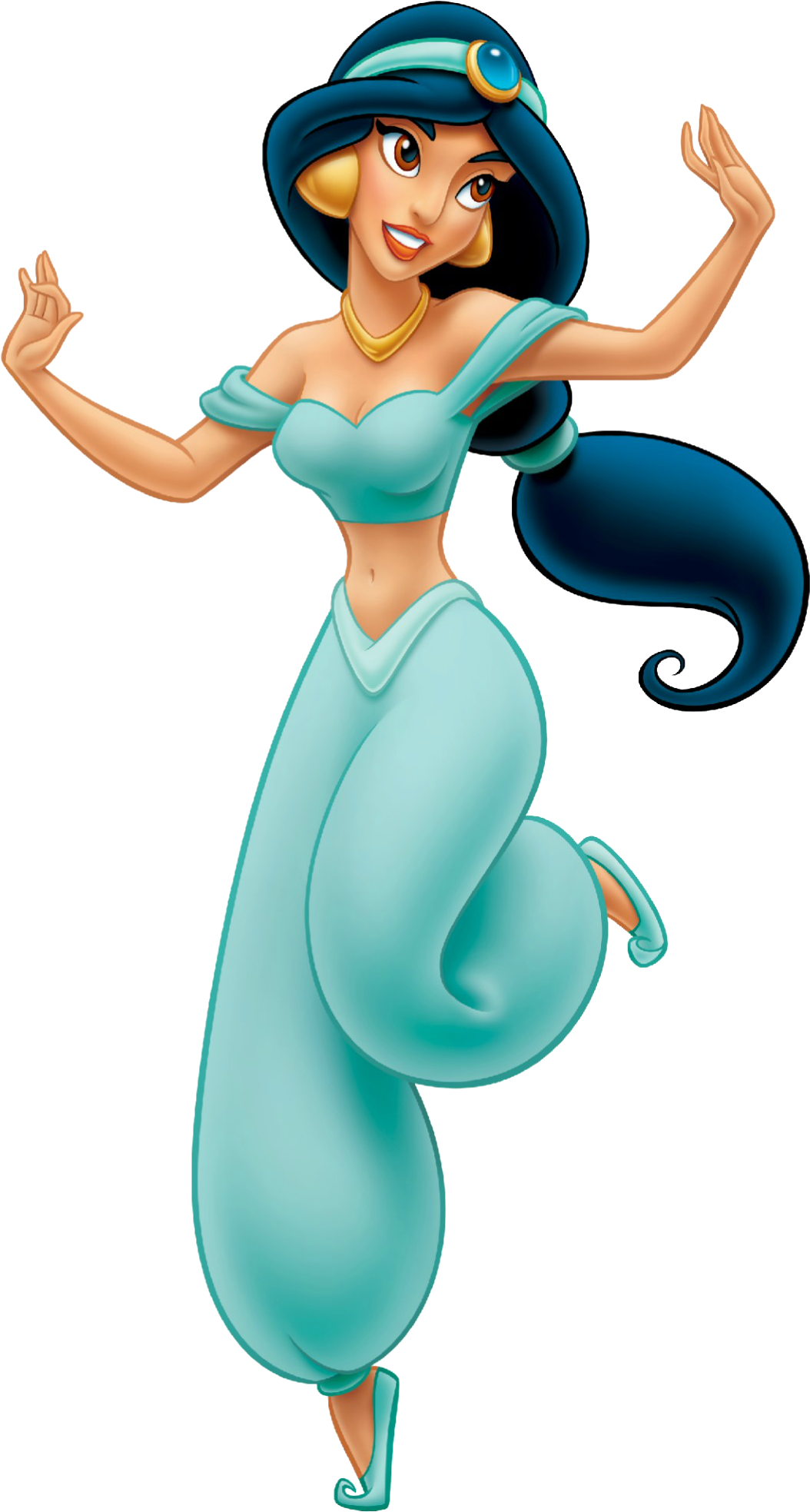 Princess Jasmine Animated Character Pose