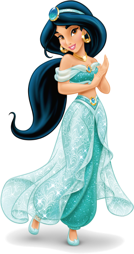 Princess Jasmine Animated Character Pose